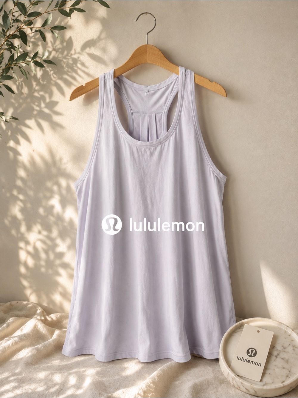 lululemon Light Lavender Racerback Tank Top